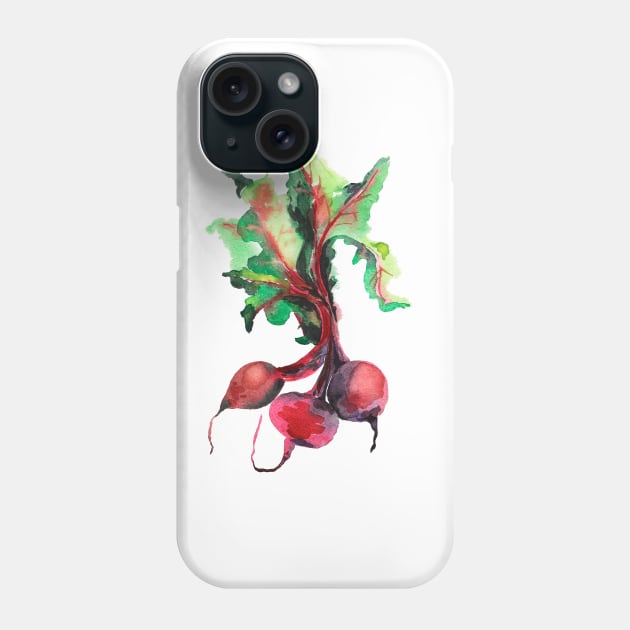 Beet Root Phone Case by Olga Berlet