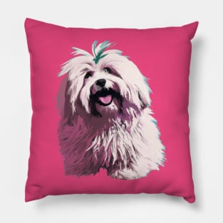 Coton de Tulear Pop Art - Dog Lover Gifts Pillow