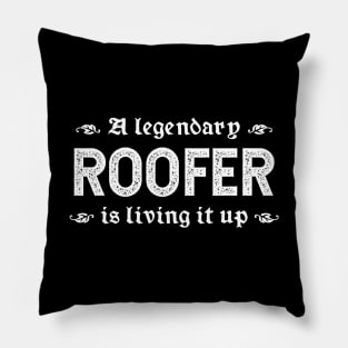 A Legendary Roofer Is Living It Up Pillow