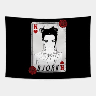 Vintage Card Bjork Tapestry