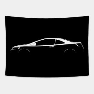 Honda Civic Coupe (FG) Silhouette Tapestry