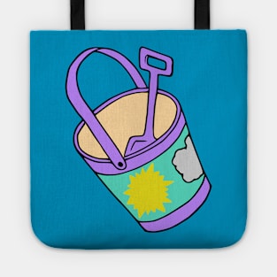 Sand Pail Beach Bucket Tote