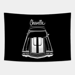 Chevrolet Chevelle SS 1970 - White Stripes Tapestry