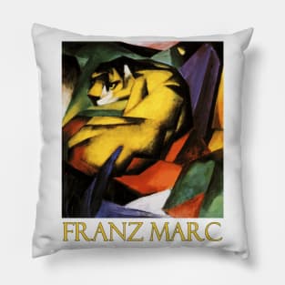 Tiger by Franz Marc Pillow