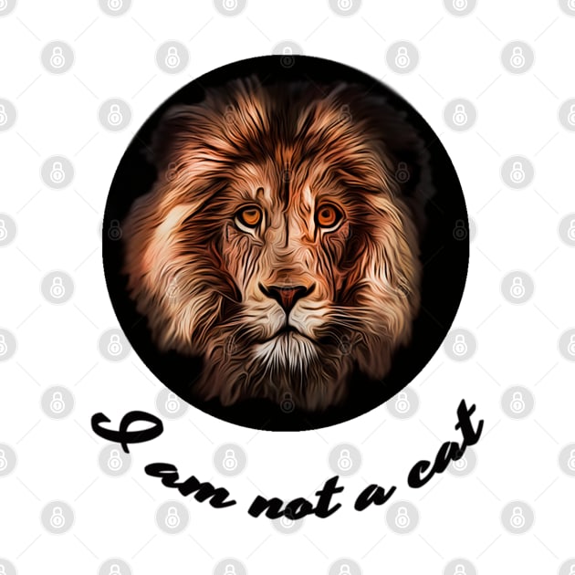 I am Not a Cat by Super print