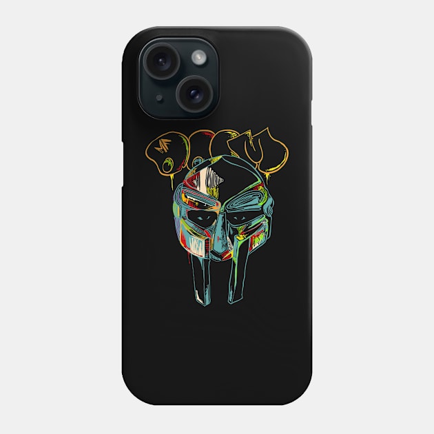 Mf Doom artwork Phone Case by Andikasukamonstera