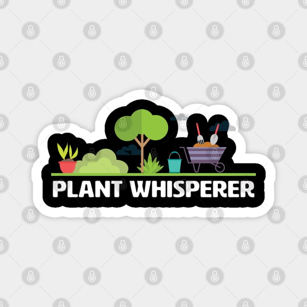 Gardening - Plant Whisperer Magnet by Kudostees