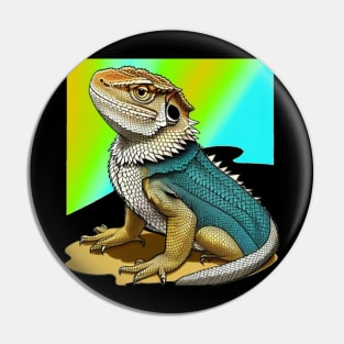 Beardie Pin