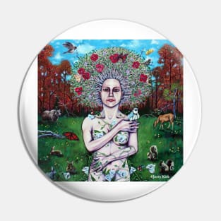 'A Portrait of Mother Nature' Pin