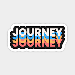 Journey Personalized First Name Surname Magnet