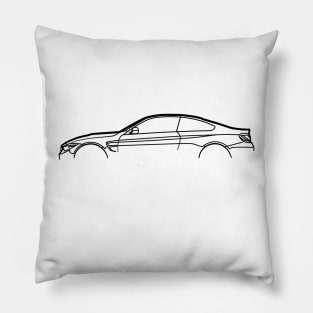 M4 CS Coupe Pillow