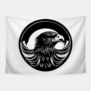 Eagle head icon Tapestry