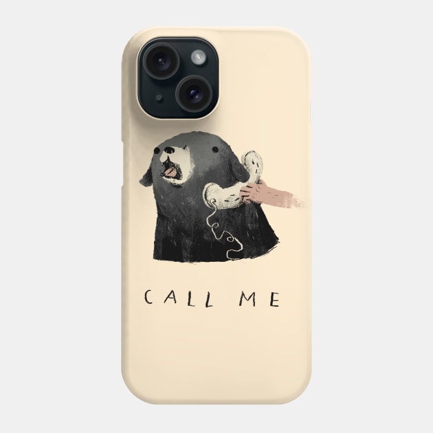 call me this is dog shirt Phone Case by Louisros