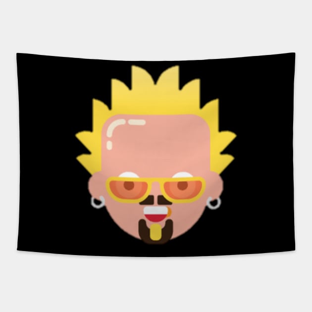 Guy fieri///Vintage for fans Tapestry by MisterPumpkin