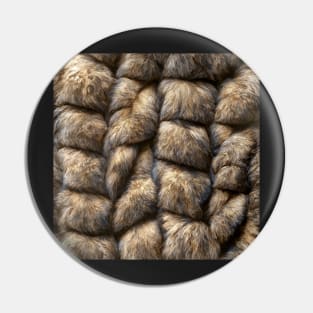 Fur - Printed Faux Hide Pin