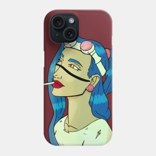 Post Apocalyptic Drawing Phone Case