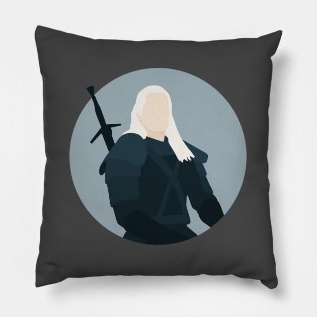 The Witcher Pillow by honeydesigns