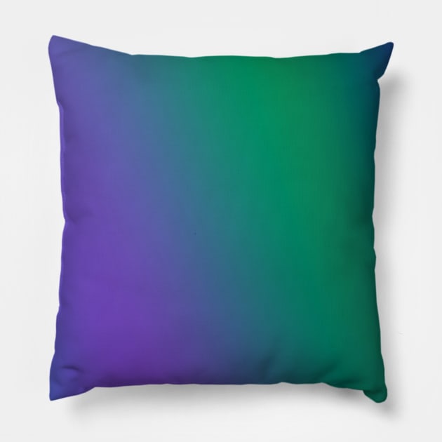 blue green orange texture art Pillow by creatilory