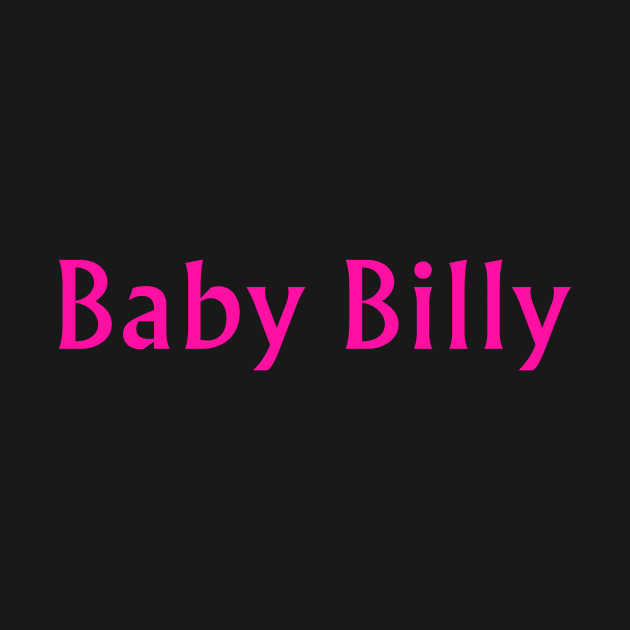 Baby Billy likes the color pink by abahanom