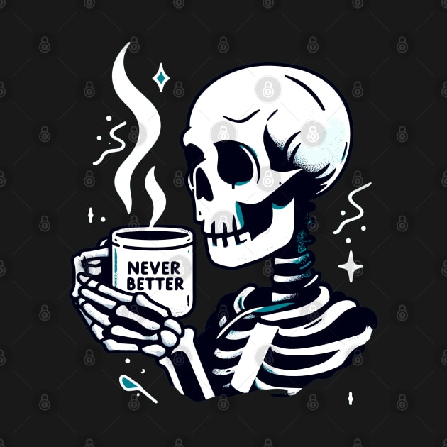 Skeleton coffee - never better by Evgmerk