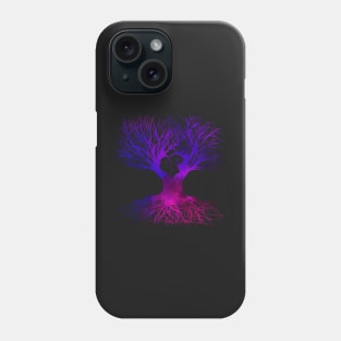 Purple Magic Tree Of The World Phone Case