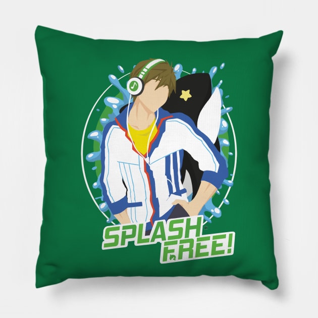 Free Splash Free Makoto Tachibana Pillow by DaphInteresting