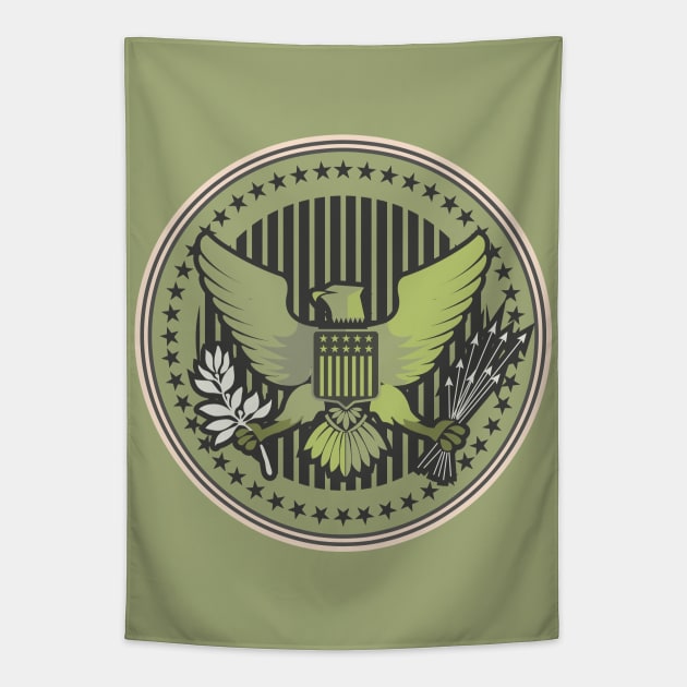 Eagle seal (logo) Tapestry by BYVIKTOR