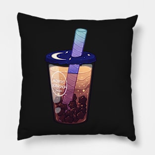 Star Coffee Boba Pillow