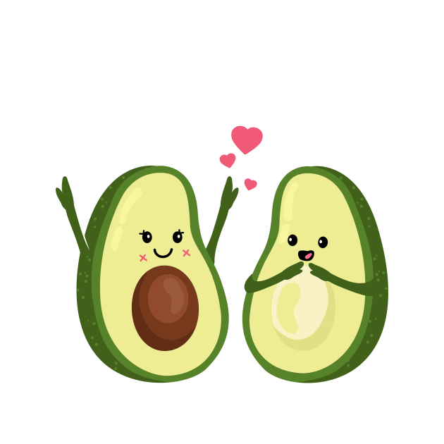 Let's Avocuddle - Couple T Shirt - Mother's Day Love Gift by CheesyB