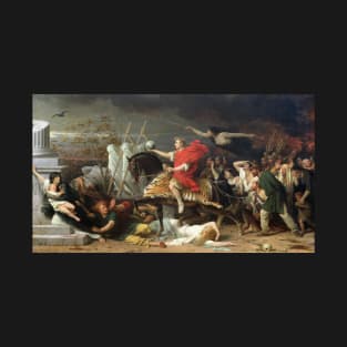 Caesar Crossing the Rubicon 1875 - Adolphe Yvon T-Shirt