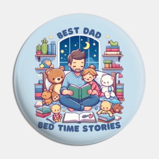 Father and Daughter Fathers day Pin