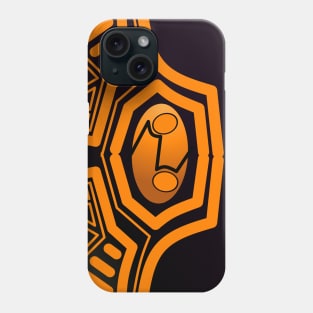 Cyber Skull stripe style 0.2 Phone Case