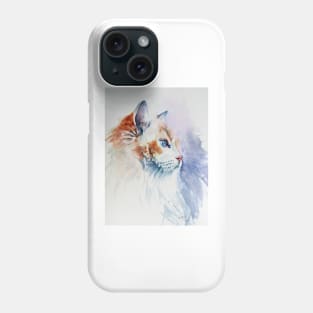 Cat portrait III Phone Case