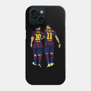 Messi and Neymar Phone Case