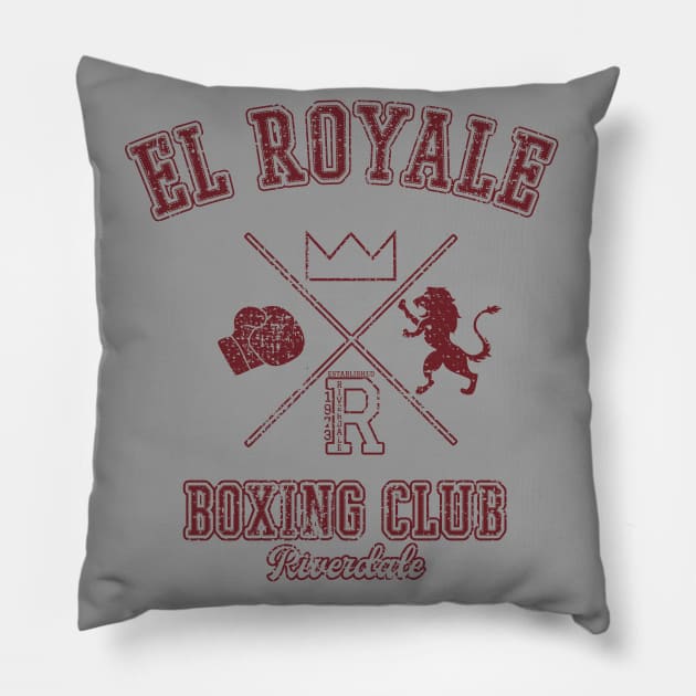 El Royale Boxing Pillow by Nazonian