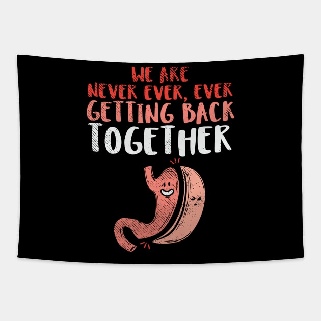 We Are Never Ever Getting Back Together Tapestry by maxcode