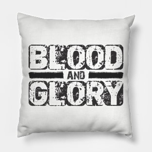 Blood and Glory Design Pillow