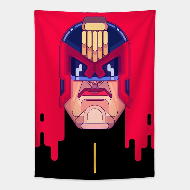 Dredd Tapestry by Muito