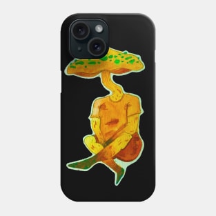 Yellow Mushroom Dude Phone Case