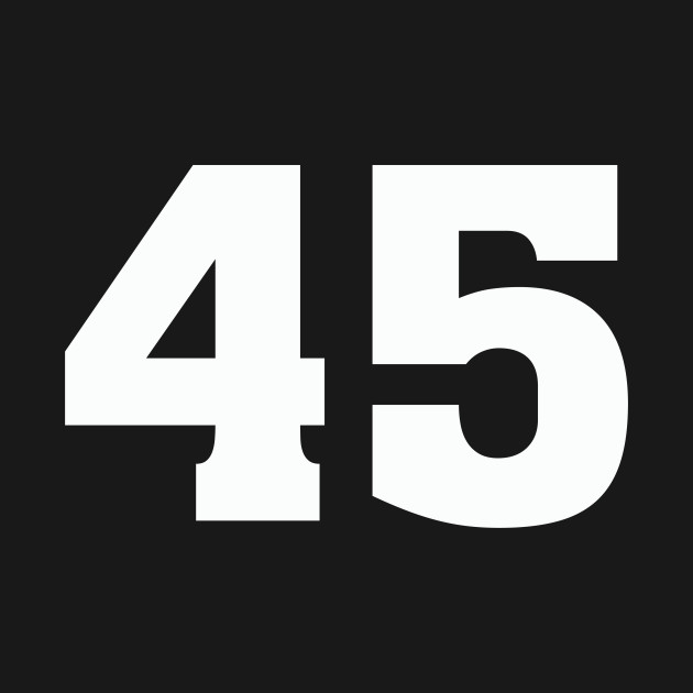 45 jersey number