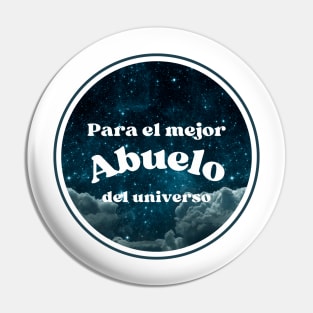 Para el mejor Abuelo del Universo. Idea de regalo para papá en su día. Día del Padre Pin