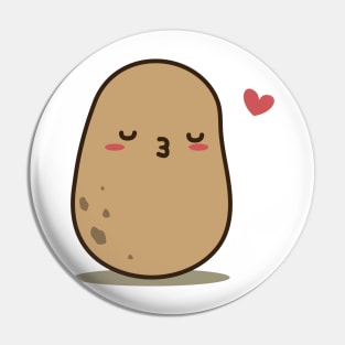 Kissing Potato Pin