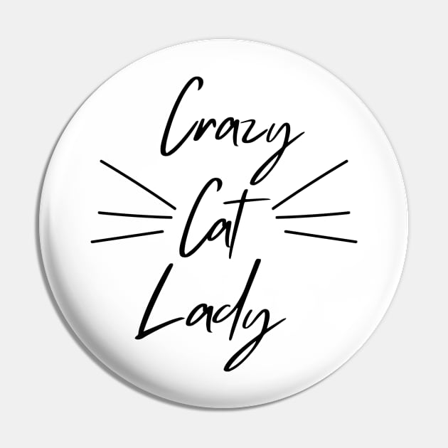 Crazy Cat Lady Pin by Satic