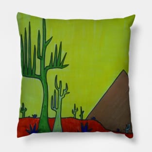 Salton Sea Outskirts Pillow