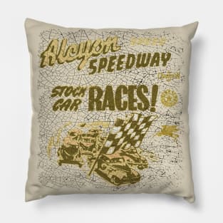 Stock Car Races Pillow