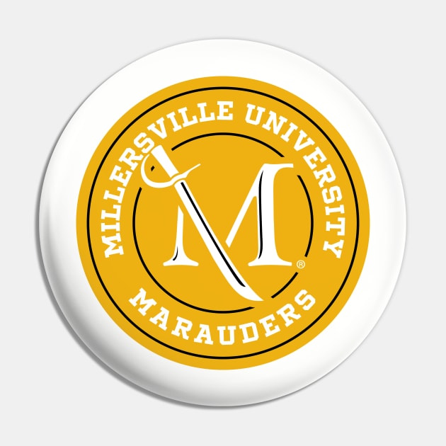 Millersville University - Marauders Pin by Josh Wuflestad