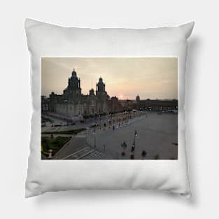 Zócalo Cathedral Pillow