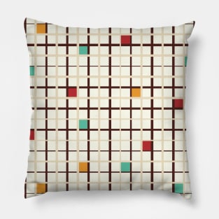 Grid pattern Pillow