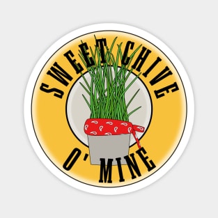 Sweet Chive O Mine Magnet