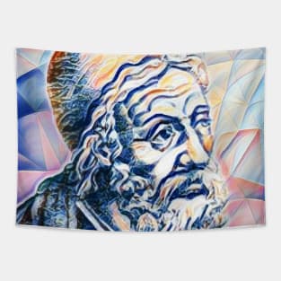 Al Tabari Portrait | Al Tabari Artwork 12 Tapestry